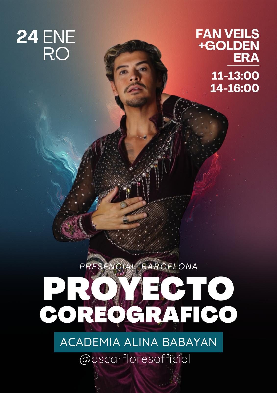 Póster del encuentro de enero con Oscar Flores