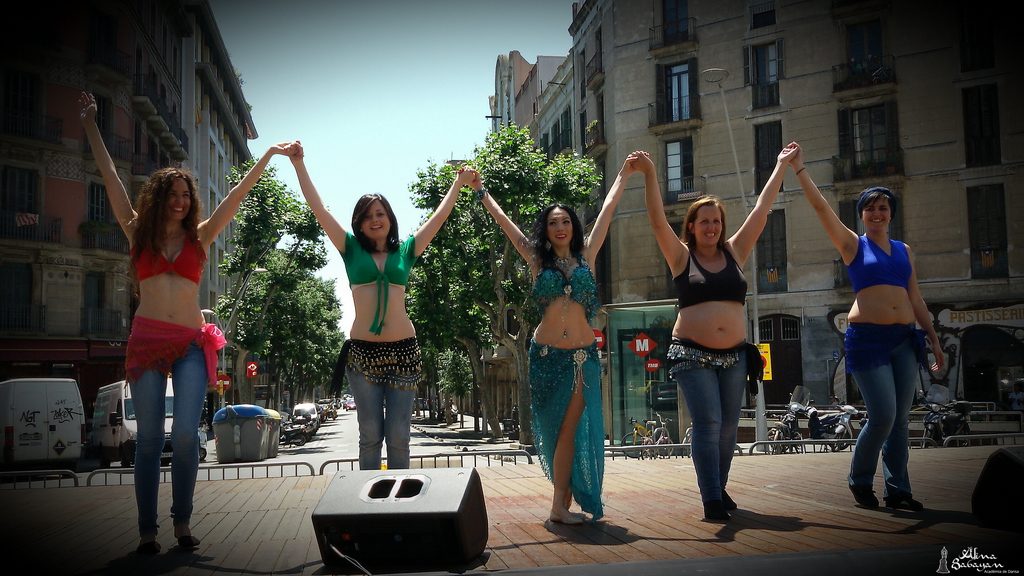 Danza Oriental en La Fira Modernista de Barcelona