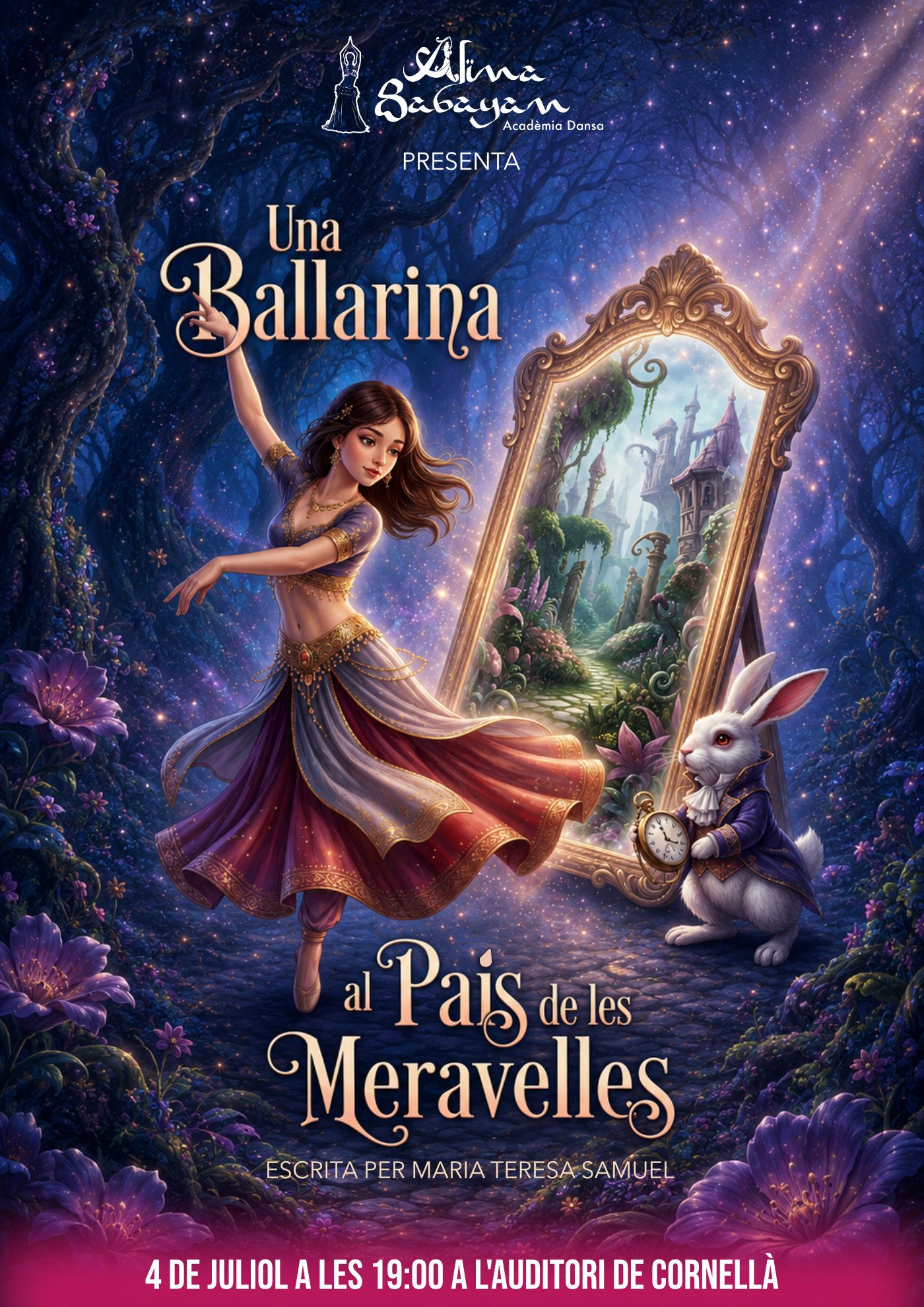 Póster de Una Bailarina en el País de las Maravillas