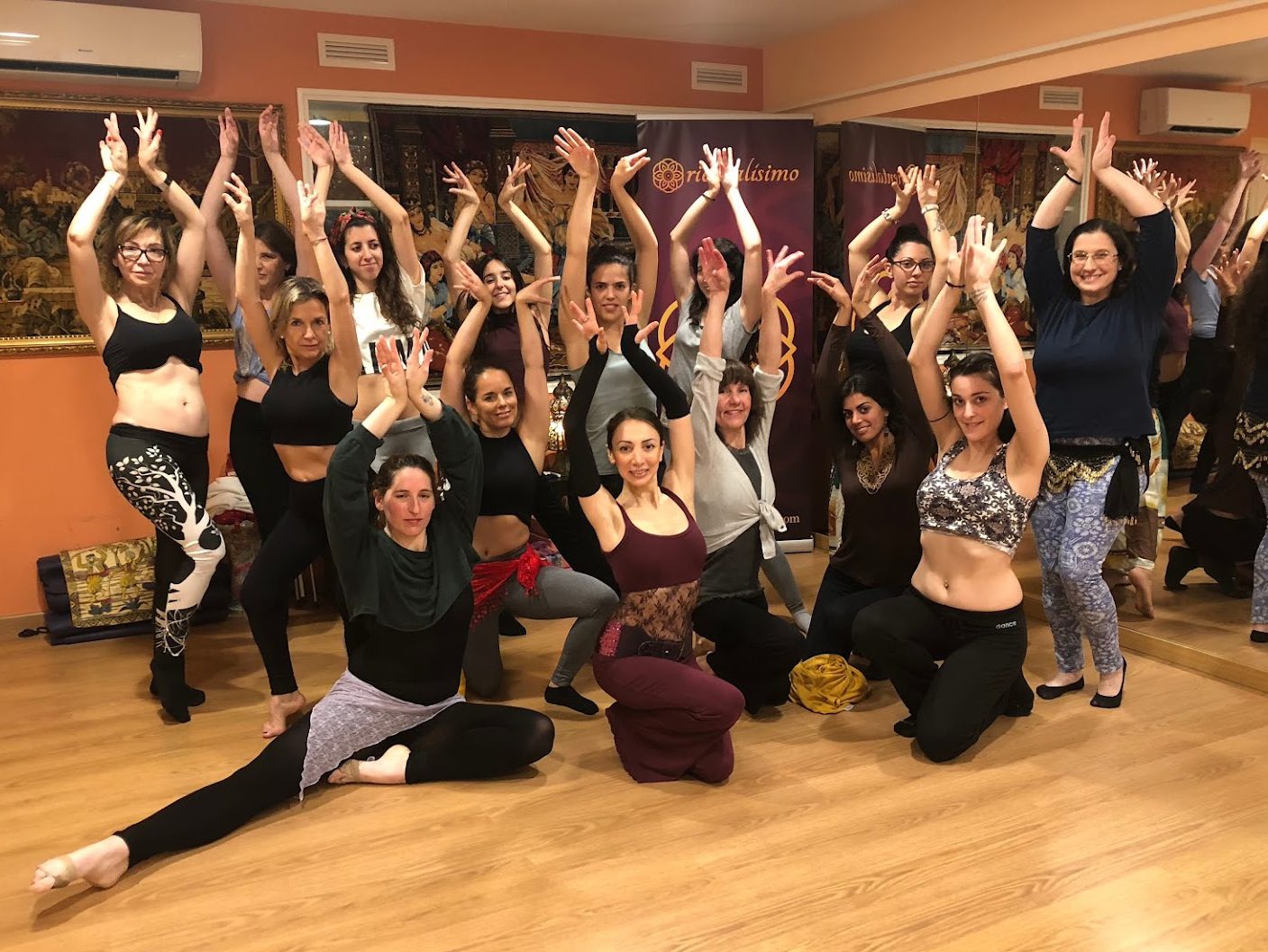 Group class with Alina Babayan