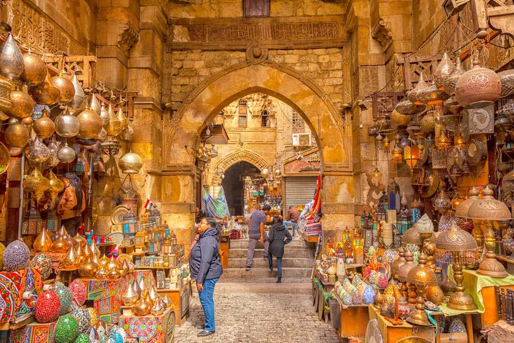 El gran bazar de Khan el Khalili